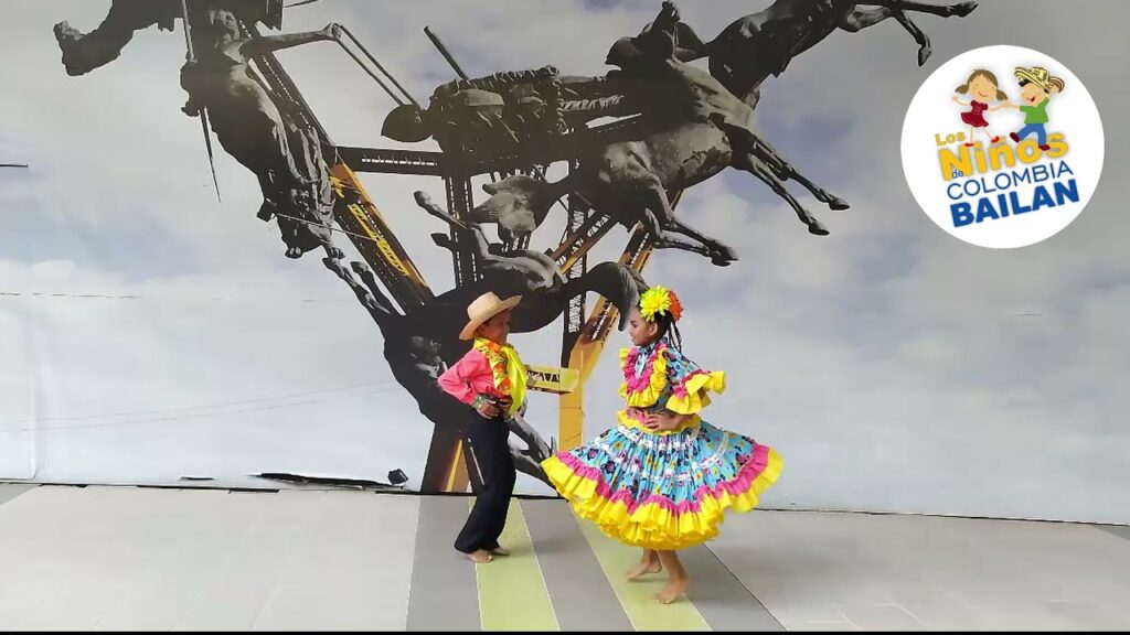 Rumba campesina: "BAILE DE LA PULGUITA",  Neiva - 19° Festival Los Niños de Colombia Bailan