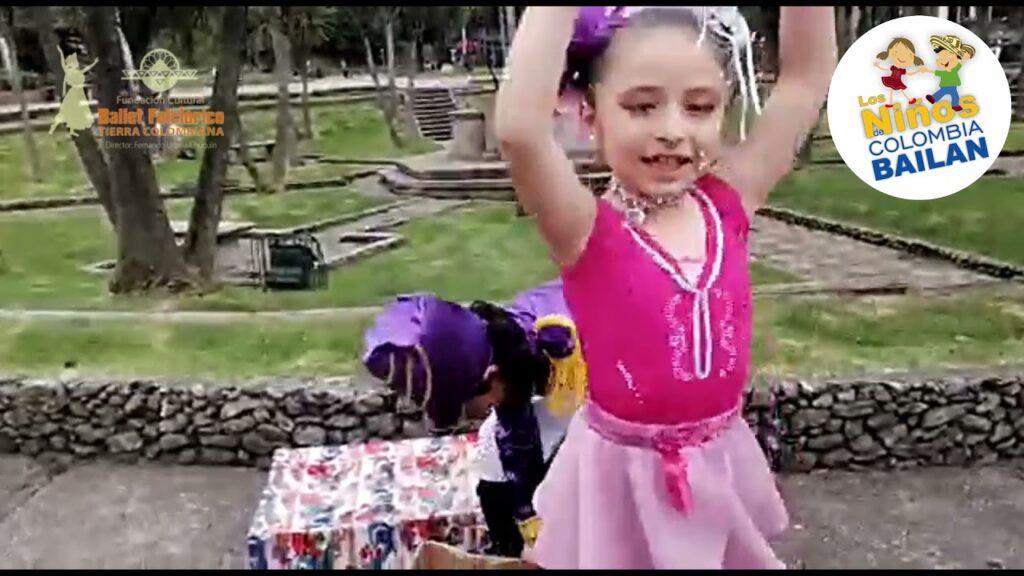 Baile Bambuco "SUEÑOS", Bogotá -  Los Niños de Colombia Bailan.