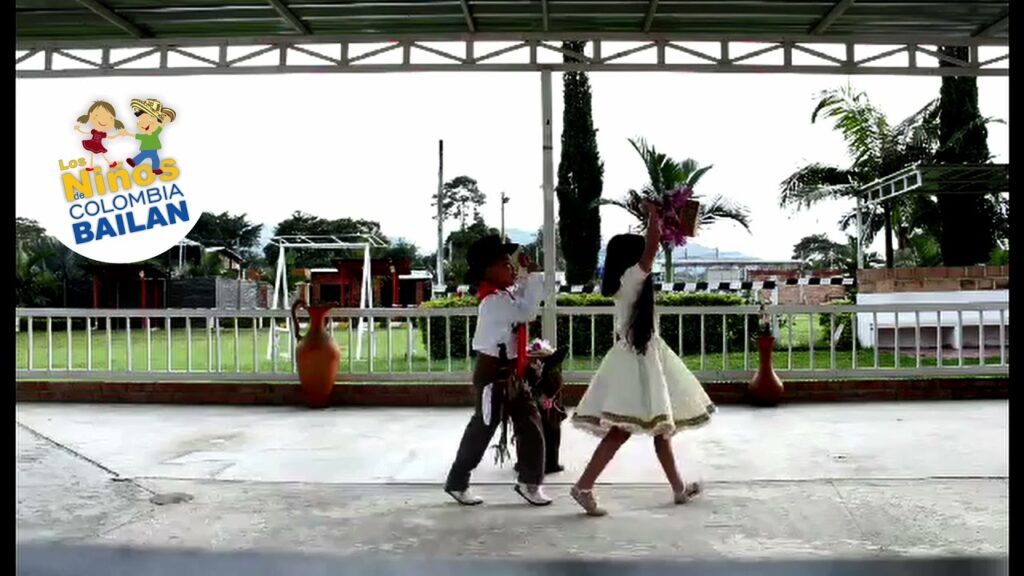 Baile Torbellino "LA ORQUIDEARA", Pitalito - Los Niños de Colombia Bailan