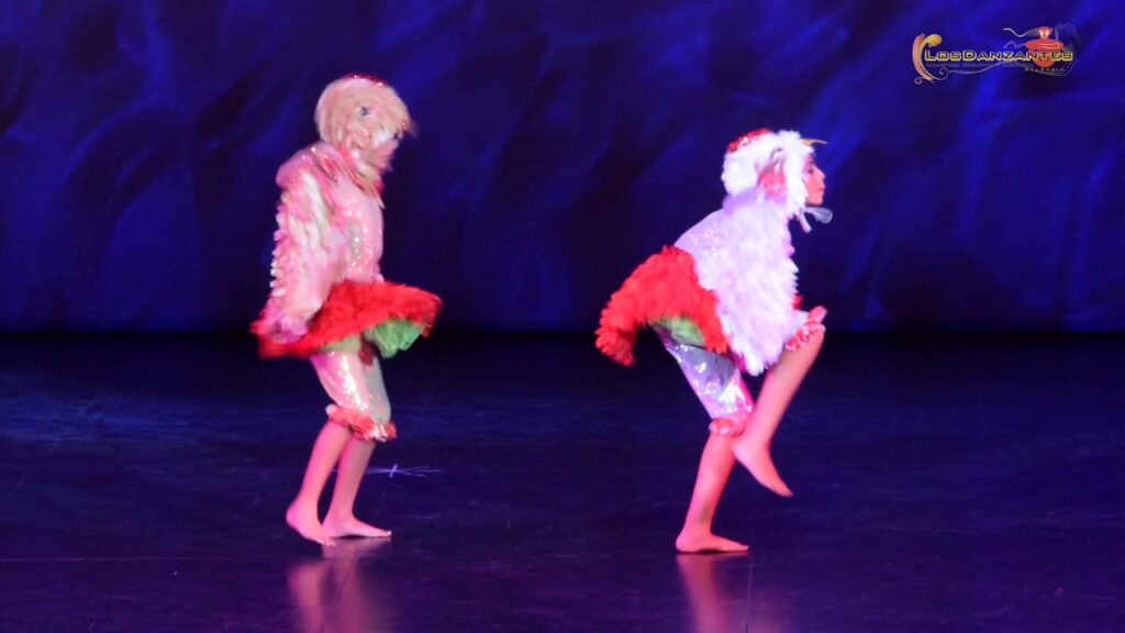 Baile: "LA GALLINA CLO CLO" - Los Niños de Colombia Bailan