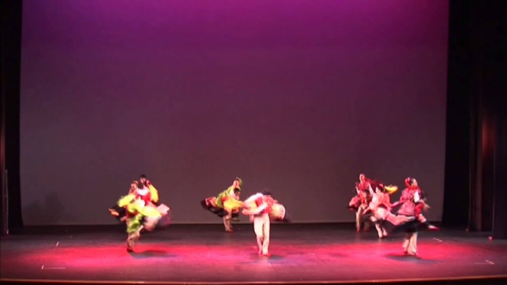 Baile “PASILLO” Los Niños de Colombia Bailan.
